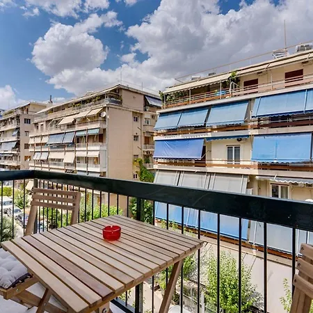 Elegant Flat 5 Walk To Metro Panormou Athens